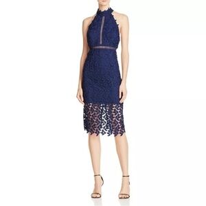 Bardot Blue Midi Dress